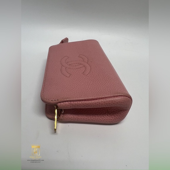 Chanel caviar coco mark coin purse/pouch - Picture 11 of 11